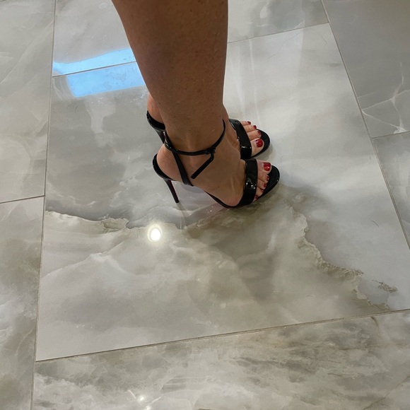 Christian Louboutin Soula Loubi Queen Limited Edition Swarovski Crystal Sandal - Picture 9 of 13